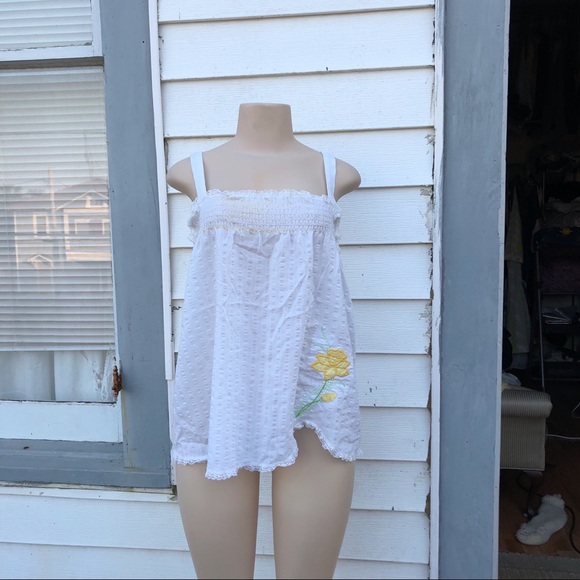 Vintage daffodil top - Picture 1 of 8